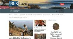 Desktop Screenshot of kazu.org